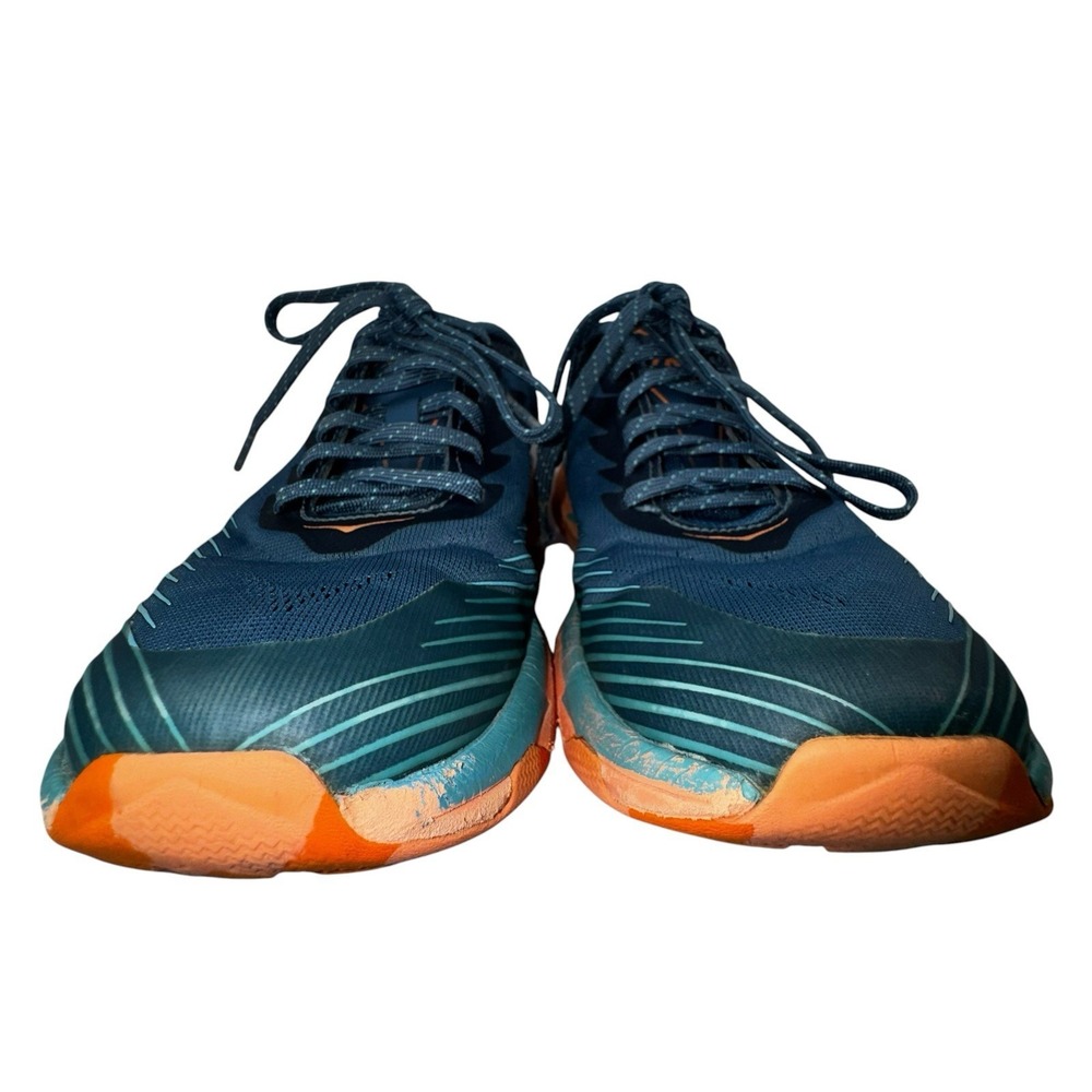 HOKA One One Torrent 2 Teal & Orange Colorway Women's Trail Running Shoes Sz 9.5 - Picture 4 of 13